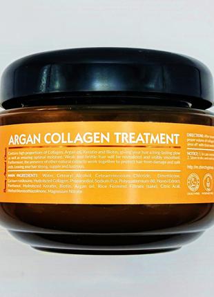 Набор для ухода за волосами karseell original argan collagen treatment. маска, шампунь, кондиционер3 фото