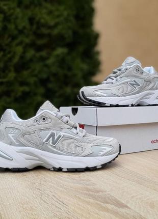 Кросівки new balance 725 світло сірі на білій