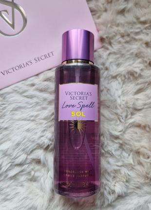 Парфумований спрей міст victoria's victorias victoria secret love spell sol