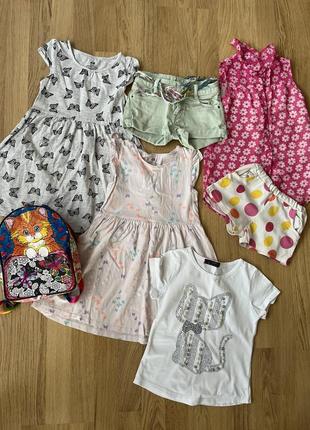 Пакет одежды на лето для девочки