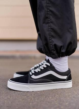 Кеди vans old skool чорні