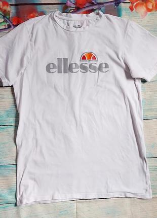 Футболка белая ellesse размер м