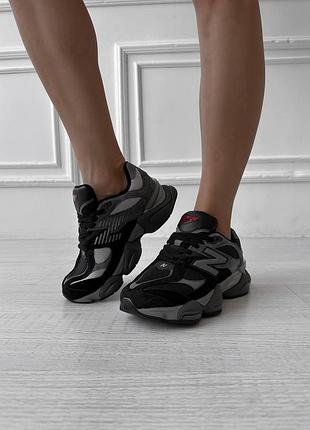 Кроссовки new balance 9060 grey black