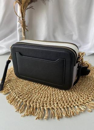 Сумка кросс боди marc jacobs black / mokko 5