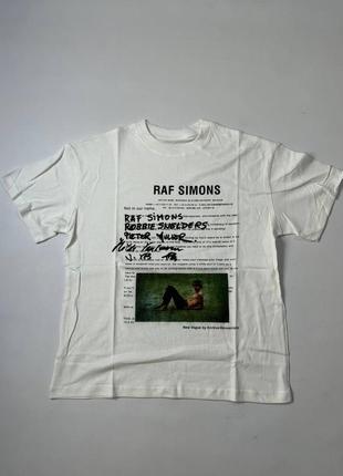 Футболка raf simons robbie snelders