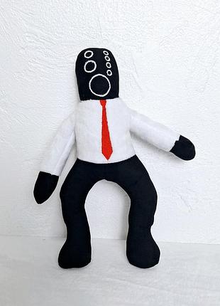 Мягкая игрушка серии скибиди туалет / skibidi toilet / агент - колонка / колонкамен