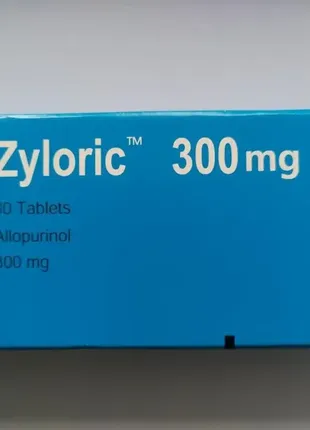 Zyloric зилорик (аллопуринол) 300 mg от подагры