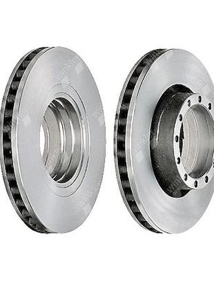 Тормозной диск iveco передний winkler 31666200300