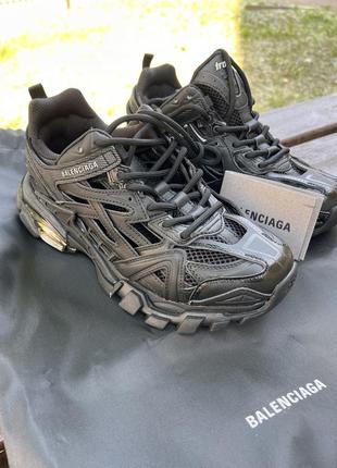 Кроссовки balenciaga track black 3