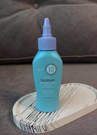 Чудо-сыворотка для восстановления кожи головы it’s a 10 haircare scalp restore miracle serum 88.7ml