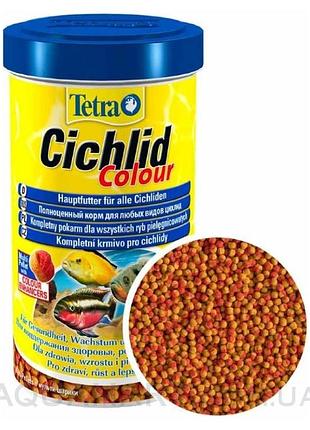 Корм на развес tetra cichlid colour 1000 мл (360 грамм)