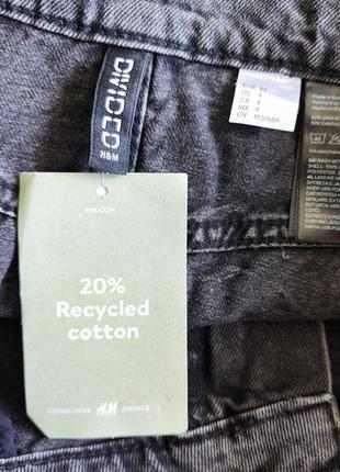 ❤️1+1=3❤️ h&m 90's джинсовая юбка мини10 фото