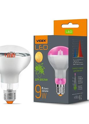 Led лампа videx filament r80ff 09w e27 1200k £»