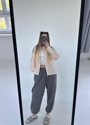 Льняная рубашка, 70% лён4 фото