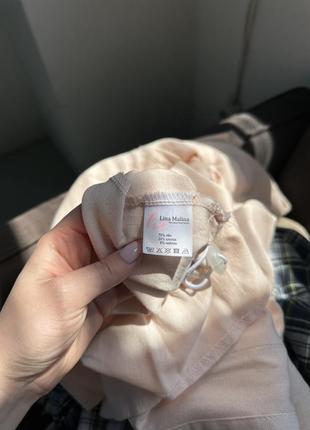 Льняная рубашка, 70% лён6 фото