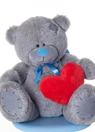 Плюшевый мишка с сердцем mister medved me to you 100 см