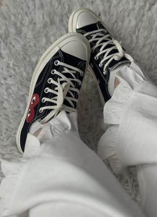 Comme des garçons play x converse