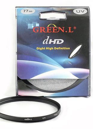 Ультрафиолетовый фильтр green.l uv 67мм