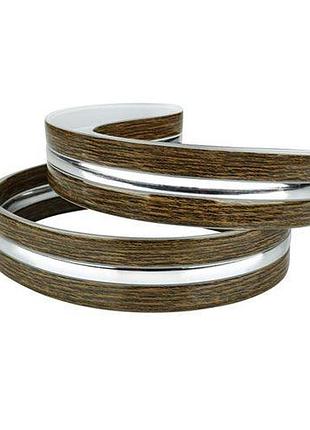 Декоративна стрічка ds-s430-07-bws до світильників del-s21-42-4diy і sml-s21-80diy (горіх+1 сереб підлогу)