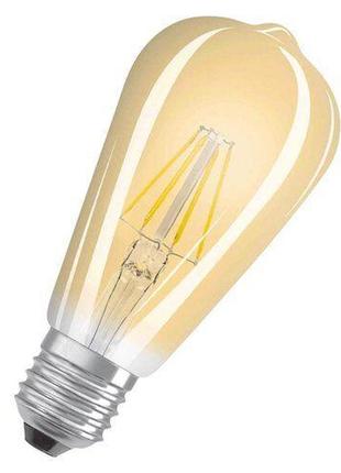 Світлодіодна лампа biom fl-418 st-64 8w e27 2350k amber