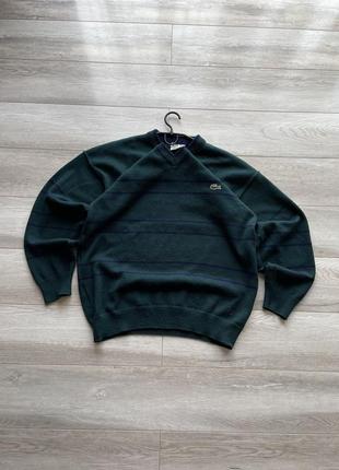 Винтажный свитер lacoste