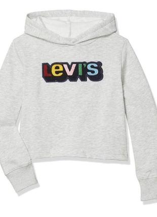 Новое худи levi's для девочки 6-7 лет