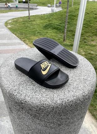 Тапки від nike (black)5 фото