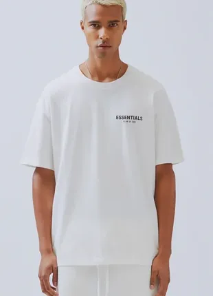 Оригинальная футболка essentials fear of god t-shirt