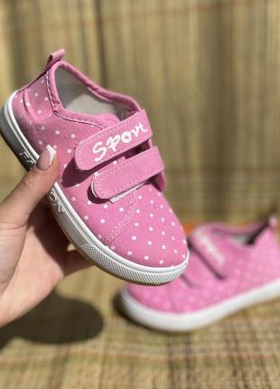 Супинатор кеды кроссовки на липучках детские для девушек
