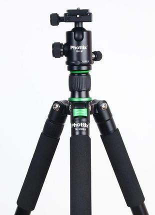 Штатив phottix ta-285a алюминиевый pro bh-m