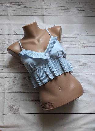 Нежно голубой топ от gina tricot