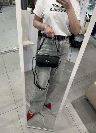 Стильная кожаная сумка кросс-боди. италия 🇮🇹