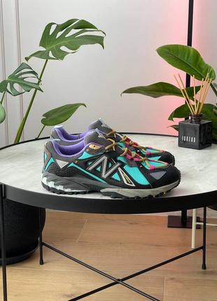 Кроссовки new balance 610 bodega black turquoise