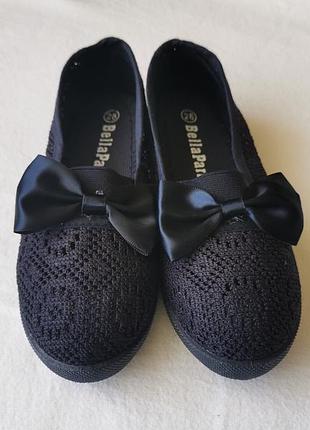 Детские мокасины для девочки.