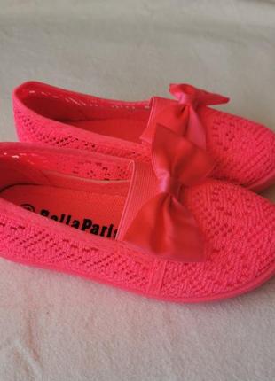 Детские мокасины для девочки.