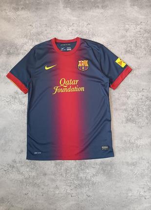 Футбольная футболка nike barcelona 2012