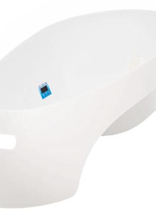 Ванночка teggi зі зливом та термометром (біла) ti-004-103 tega
