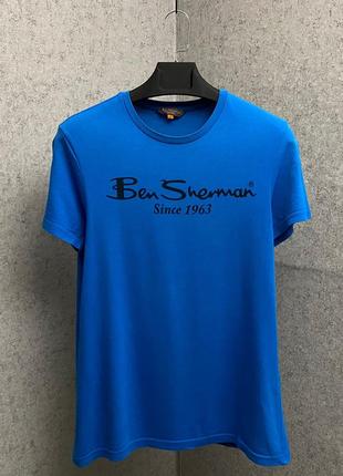Синя футболка від бренда ben sherman