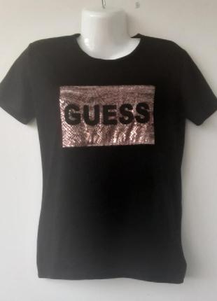 Футболка guess l 46-48 оригінал