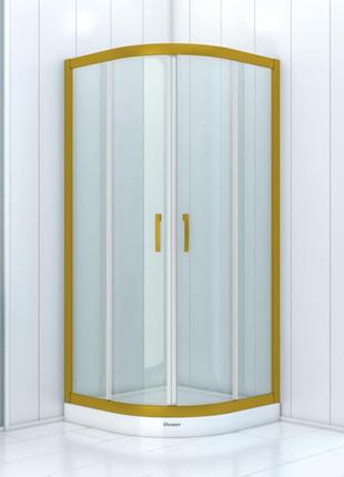 Душевая кабина lightwave bos 005 (90х90) gold