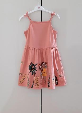 Легкое платье, платье c&amp;a 122 размера.