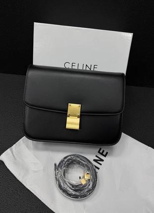 Черная сумка в стиле celine1 фото