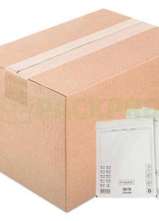 Бандерольний конверт №13 150х215 мм білий ящик 100 шт packpro