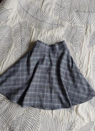 Міні спідничка в клітинку