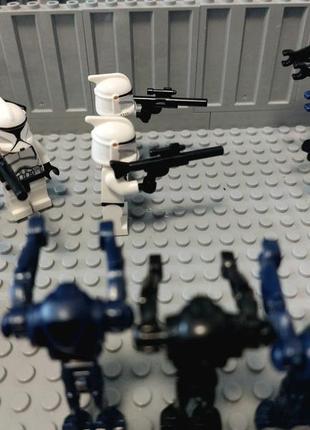 Lego star wars клони, дроїди, супердроїди фігурки зоряні війни