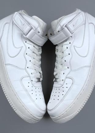 Кросівки nike air force 1 hi white оригінал 46 розмір dunk jordan