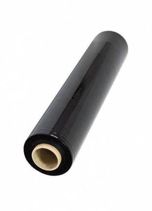 Стретч плівка чорна 20 мкм × 500 мм × 2,4 кг / 320 м, 1 рулон packpro
