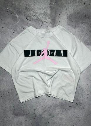 Футболка - топ jordan big logo,джордан