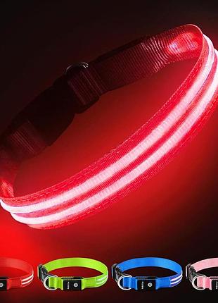 Сток світлодіодний нашийник для собак pumila