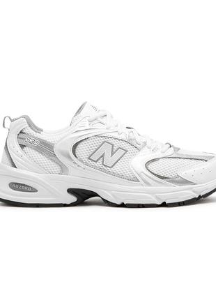 New balance 530 white/silver4 фото